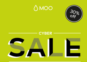 Moo.com cyber sale